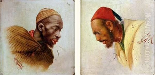 Portraits De Marocains De Tanger by Emile Marin