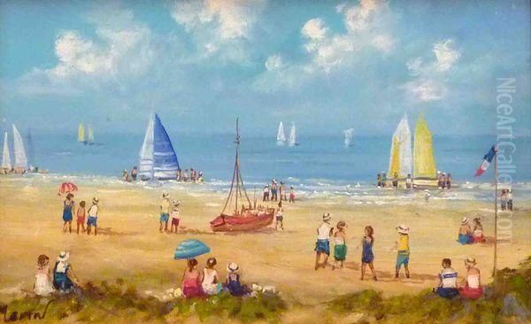 Derriere Les Dunes Oil Painting by Isidoro Marin Garces