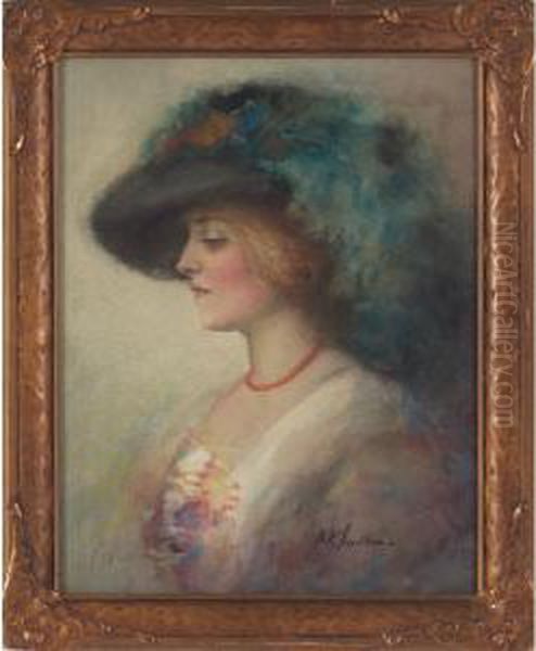 Portrait Oil Painting by Marion Esther Markham