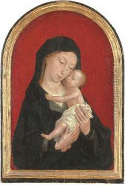 The Virgin And Child by Simon Marmion