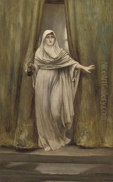 Lady Macbeth Oil Painting by Arthur Hardwick Marsh