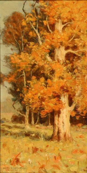 Autumn Landscape Oil Painting by Clark S. Marshall