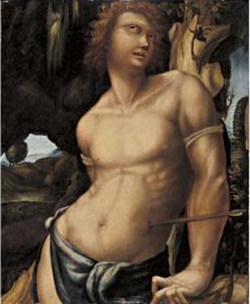 Saint Sebastian by Agostino Marti