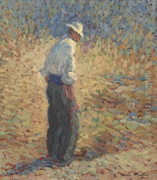 Paysan Oil Painting by Henri Martin