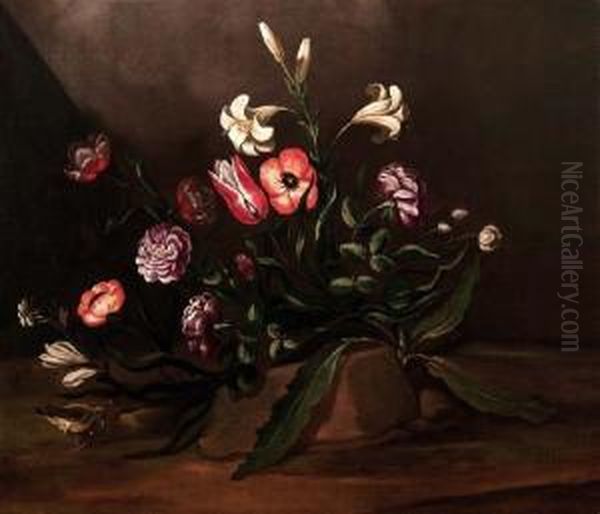 Natura Morta Oil Painting by Giuseppe Marullo