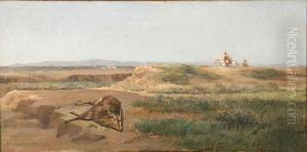 Nel Deserto Oil Painting by Numa Marzocchi de Belluci