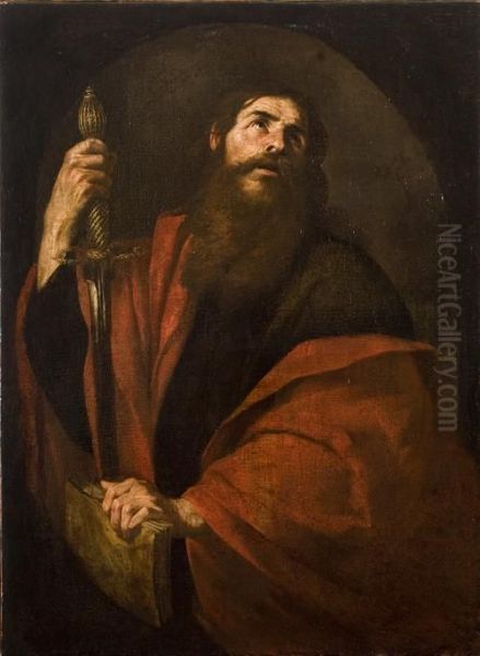 San Paolo Oil Painting by Master Of Fontanarosa