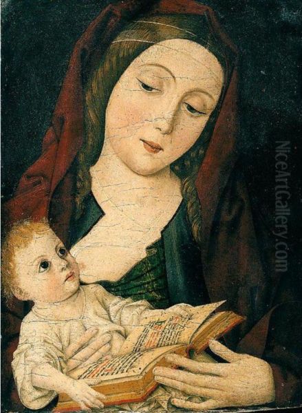 The Virgin And Child Oil Painting by Master Of Osma