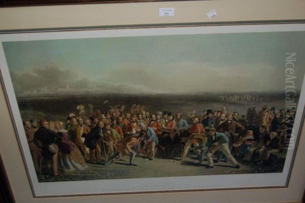 Engraved By Charles E. Wagstaffe Oil Painting by Master Of The Large Figures