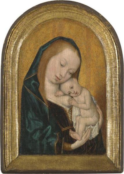 Virgin And Child by Master Of The Legend Of The Magdalene