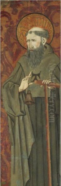 Saint Anthony Abbot Oil Painting by Villalobos Master