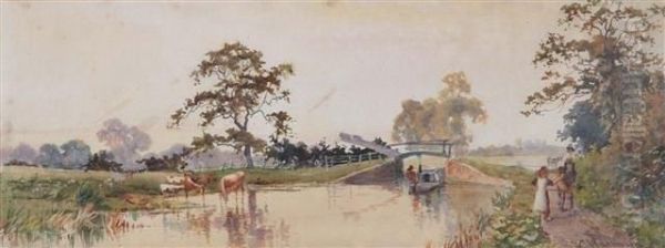 Canal Scenes by Edward William Mathison