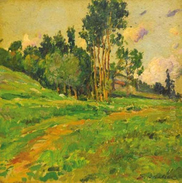 Paisaje Oil Painting by Segundo Matilla Y Marina