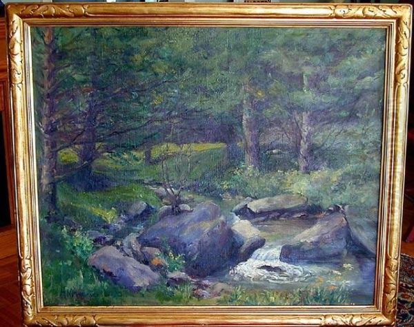 Avery Brook Oil Painting by Monnier Maude Nottingham