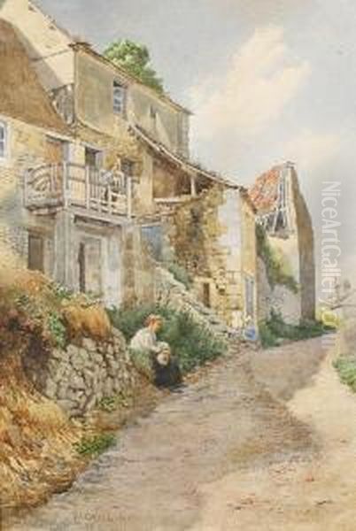 At Falaise Oil Painting by Hamilton Maxwell