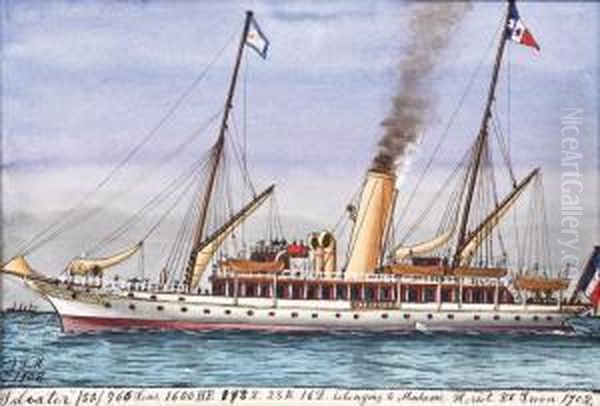 S.s. Salvator Oil Painting by James Scott Maxwell