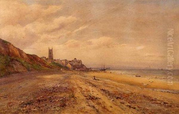 A View Of Cromer Oil Painting by Arthur Powell May