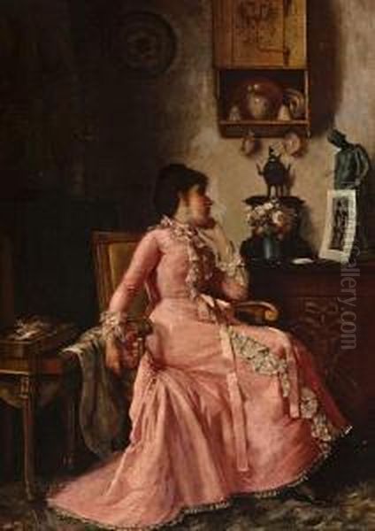 Repose Oil Painting by George Willoughby Maynard