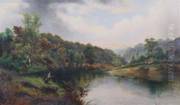 Oil On Canvas Oil Painting by George Willoughby Maynard