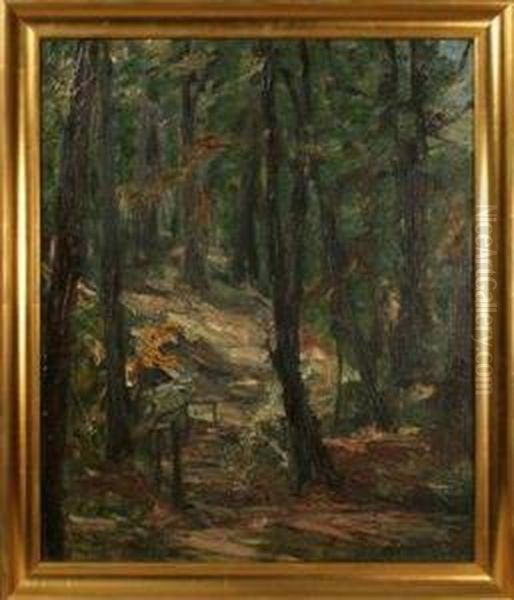 Im Wald Oil Painting by Max Mayrshofer