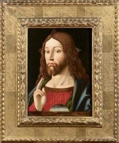 Dopo Un Probabile Primo Apprendistato Presso Il Pittore Cremonese Francesco Tacconi, Filippo Si Forma Probabilmente A Venezia, Dove Forse E Allievo Di Giovanni Bellini Nel Corso Del Nono Decennio, Prima Di Trasferirsi Definitivamente A Parma Nel 1490, Ma Oil Painting by Filippo Mazzola Dell Erbette