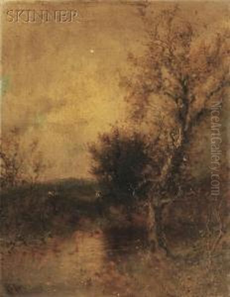 Autumn Landscape Oil Painting by George Herbert McCord