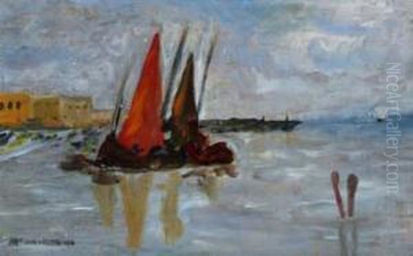 Venice Oil Painting by Mary Mccrossan