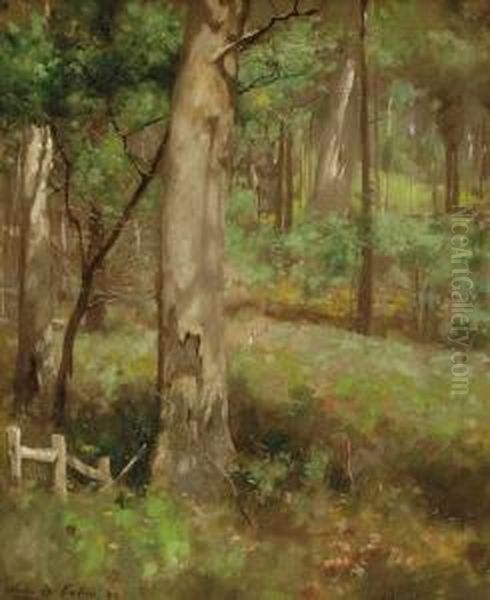 Spring Morning Oil Painting by Louis Mccubbin