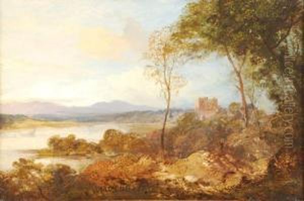 View Of Loch Leven Oil Painting by Horatio McCulloch