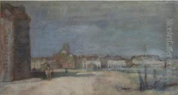 Dieppe Oil Painting by Ambrose McEvoy