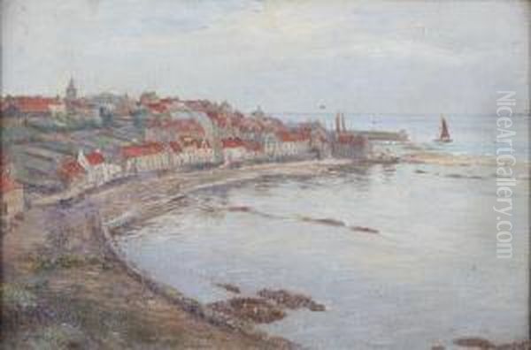 Pittenweem Oil Painting by John Mcghie