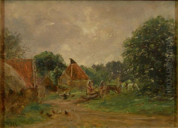 The Old Mill Near Spilmersford Oil Painting by William Darling McKay