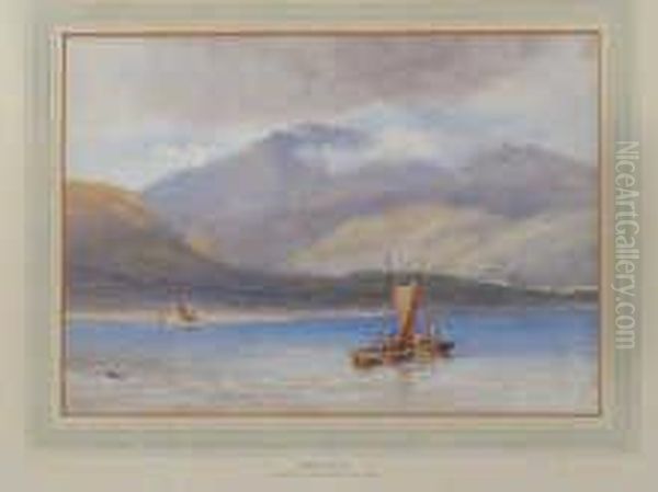 Loch Etire Oil Painting by David H. Mckewan