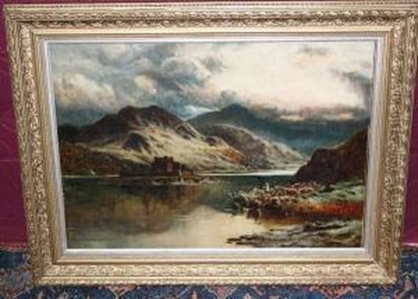 Loch Leven Oil Painting by John Watson Mclea