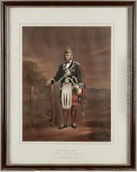 Full Length Portrait Of John Brown Oil Painting by Kenneth Macleay