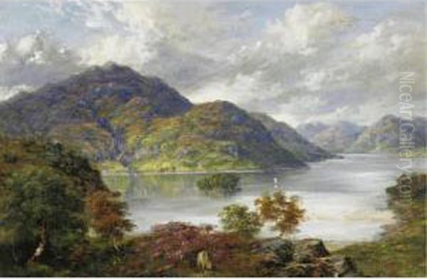 Loch Katrine Oil Painting by Mcneil Mcleay