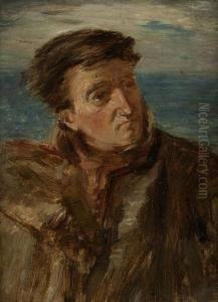 A Fisherman (study) Oil Painting by William McTaggart