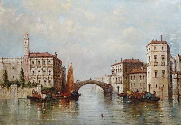 Venice Oil Painting by William Meadows