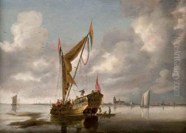 Marine Oil Painting by Jan Meerhout