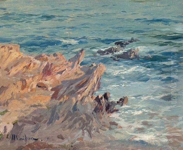 Marina Oil Painting by Eliseu Meifren i Roig