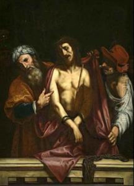 Ecce Homo Oil Painting by Agostino Melissi