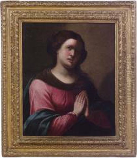 Figura Femminile Orante Oil Painting by Altobello Meloni