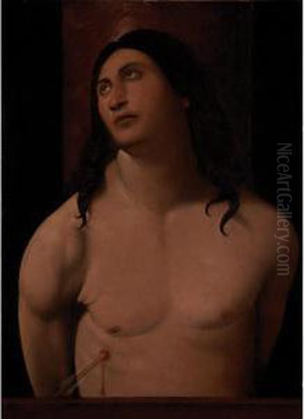 Saint Sebastian Oil Painting by Altobello Meloni