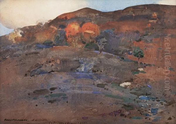 Invertrossachs Oil Painting by Arthur Melville