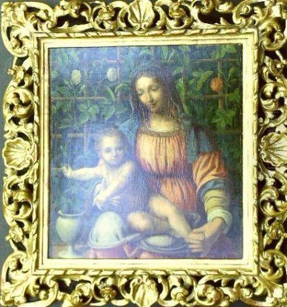 Madonna And Child Oil Painting by Francesco Melzi