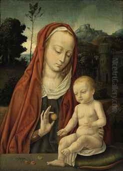 The Virgin And Child Oil Painting by Hans Memling