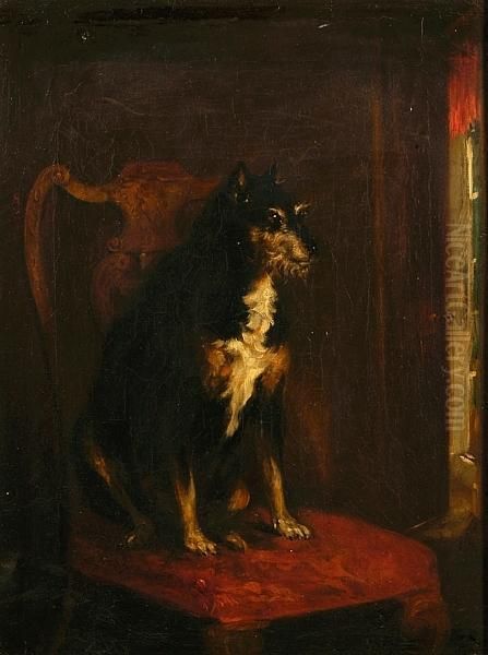 Peter The Faithful Servant Of Henry Carr, 15 Years Old Oil Painting by Robert Mendham