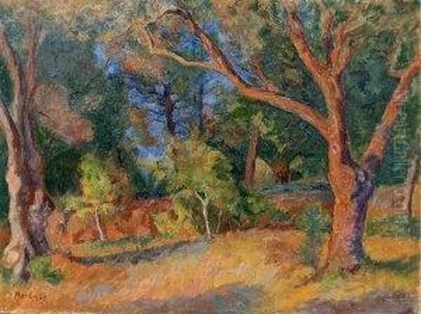 Paysage Deprovence by Maurice Mendjisky