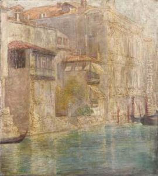 Venezia Oil Painting by Pietro Mengarini