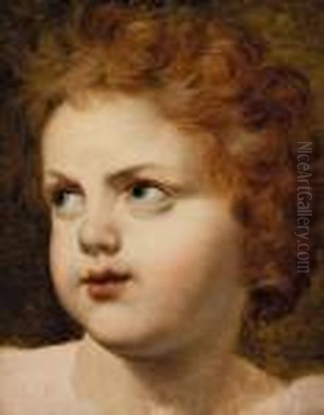 Ritratto Di Bambino Oil Painting by Anton Raphael Mengs